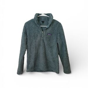 Patagonia Fleece Jacket in Deep Green